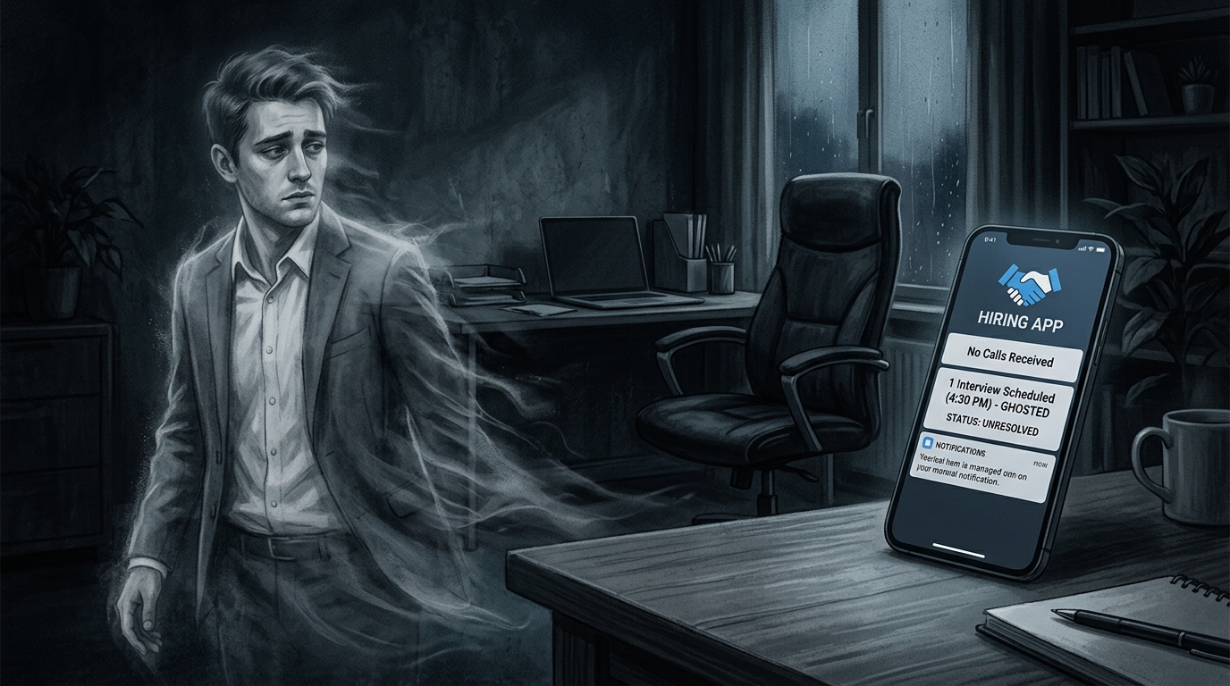 The Real Reason Ghosting Exploded — And How Real-Time Hiring Fixes It